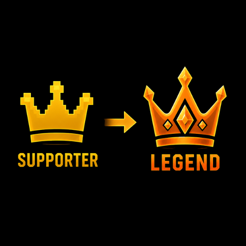 Supporter -> Legend