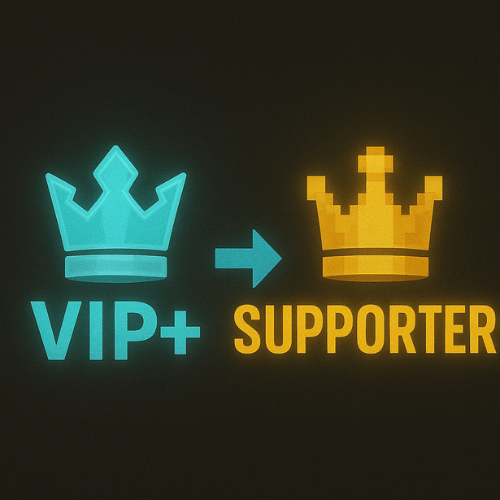 VIP+ -> Supporter